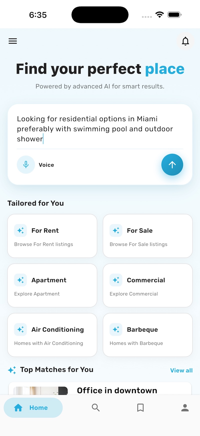 AI Home — Tailored for You