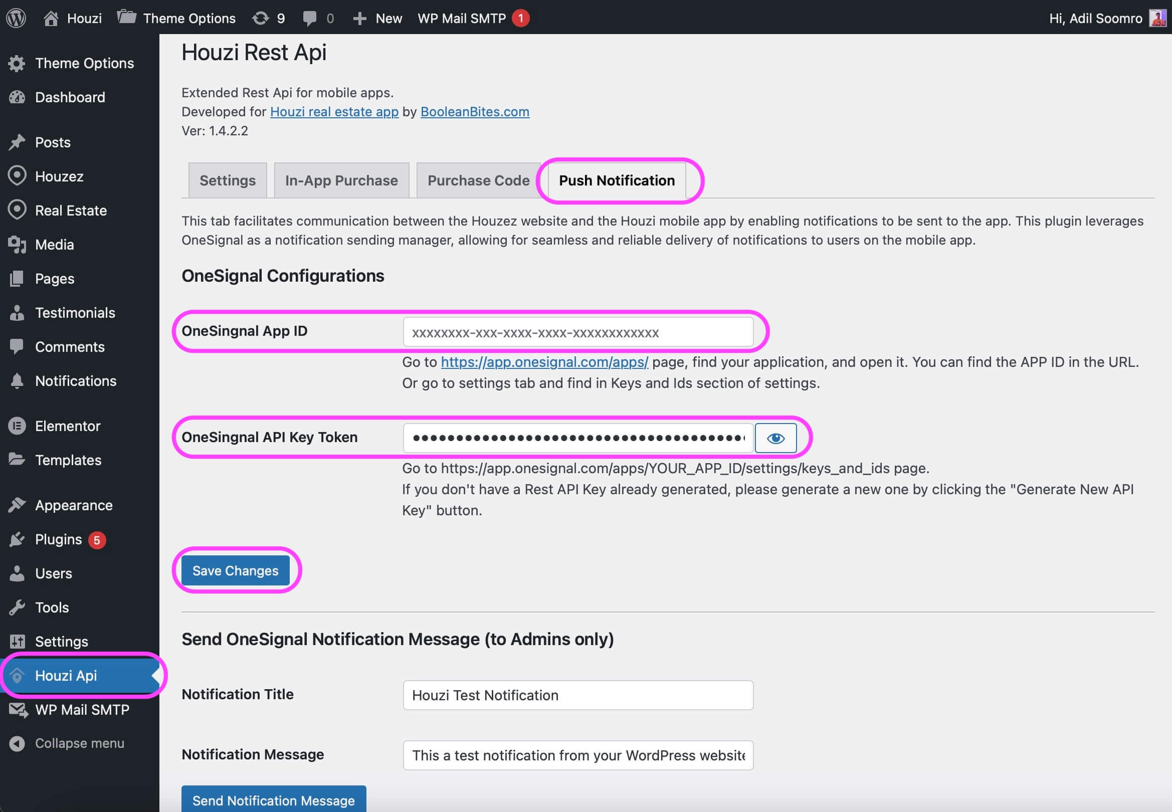 one-signal-wordpress-config